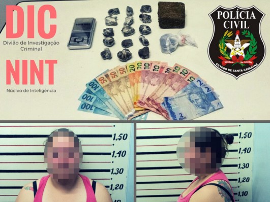 Polícia Civil prende mulher em flagrante por tráfico de drogas
