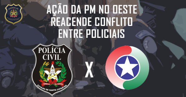 Ação da PM no meio Oeste reacende conflito entre Polícias