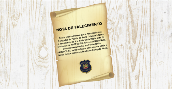 Nota de Falecimento