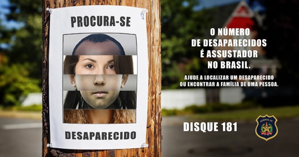 Número de desaparecidos é assustador no Brasil
