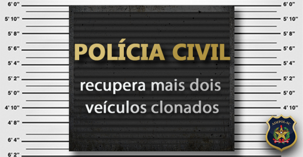 Polícia Civil recupera mais dois veículos clonados