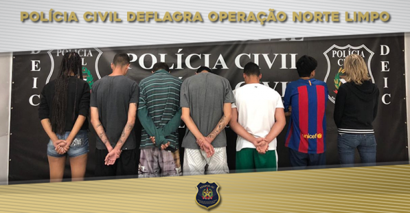 Polícia Civil deflagra a Operação Norte Limpo