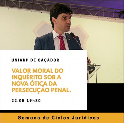 Presidente da ADEPOL-SC ministra palestra sobre Inquérito Policial