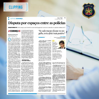 Presidente da ADEPOL-SC fala sobre o embate entre PM e PC no Diário Catarinense